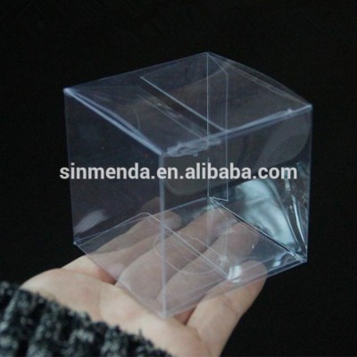 Custom Transparent Clear PVC PET plastic box for wedding Favor