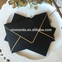 Custom design high end wedding envelopes for invitation card