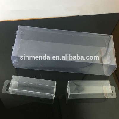 PVC PP PET clear plastik box packaging folding box